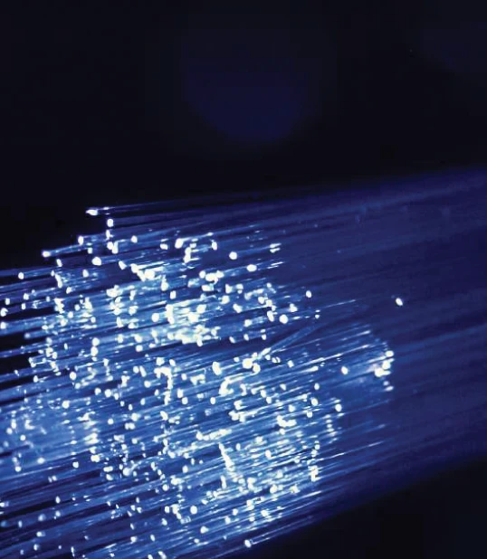 Lightstream address database cleansing fiber optic background image