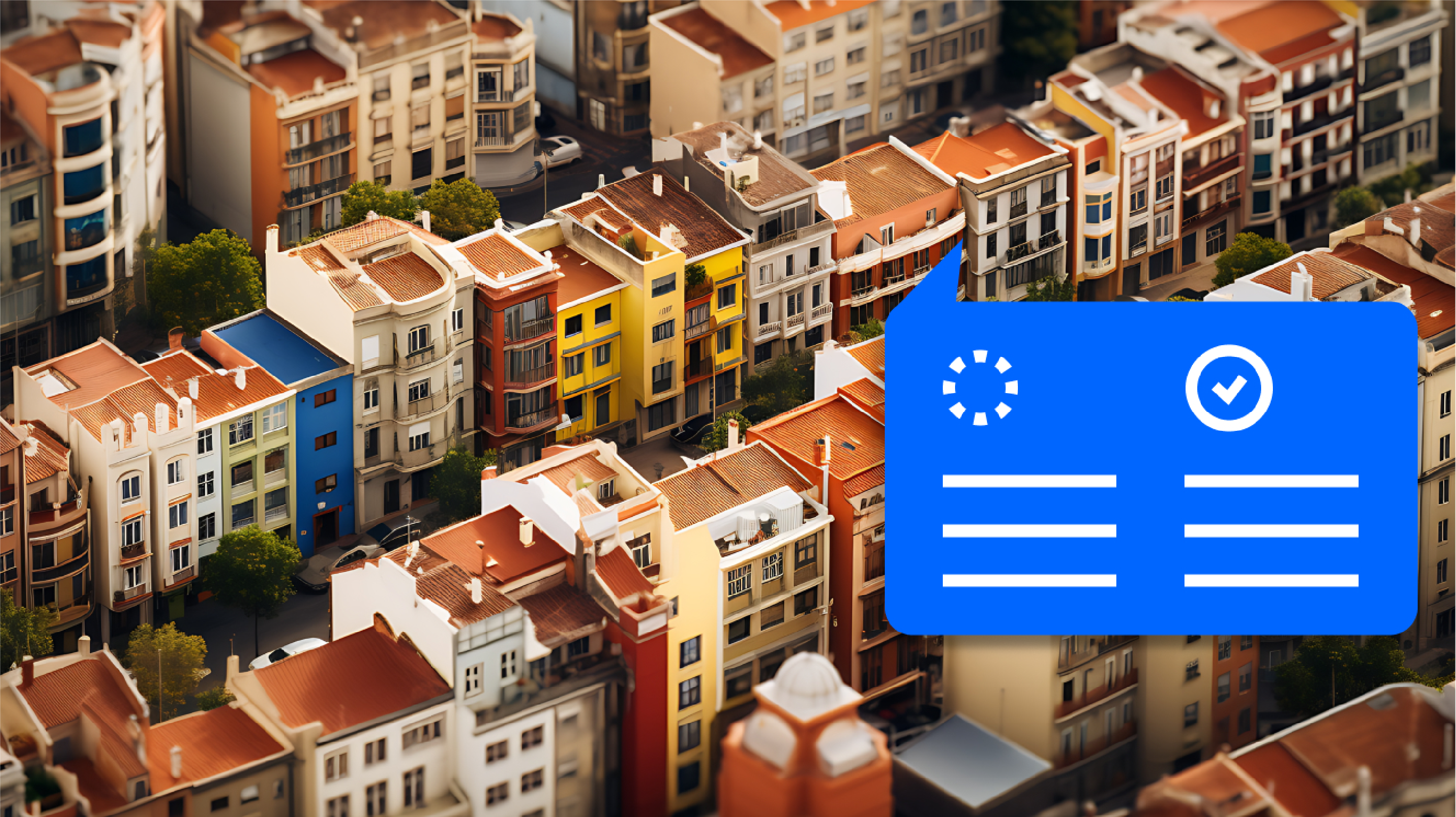 Illustration of a multicolored 3D cube floating above a grid structure, representing integrated systems or connections.